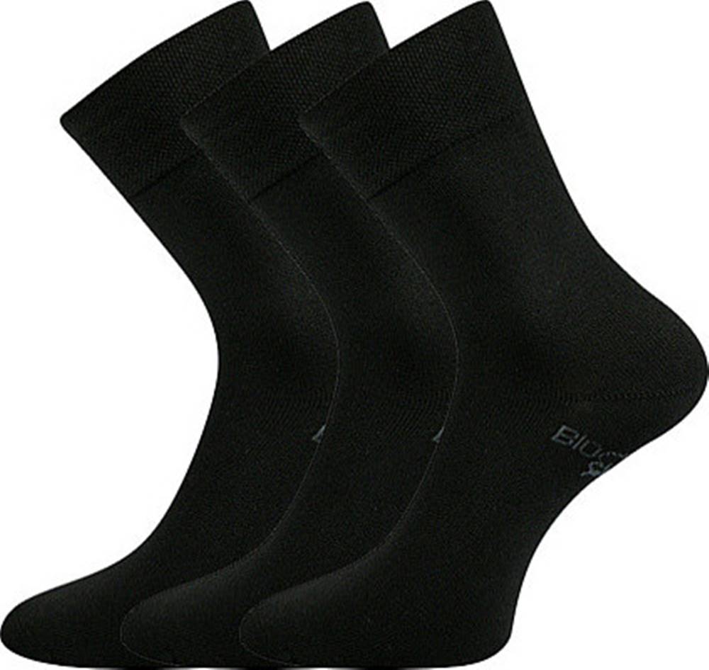 Lonka 3PACK ponožky  černé