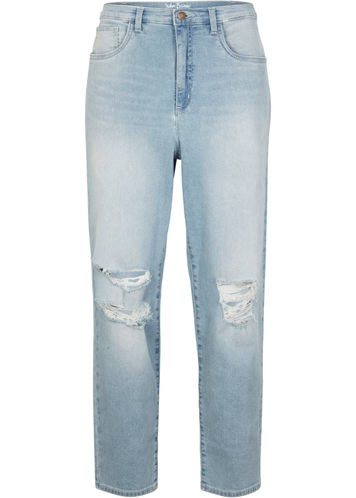 bonprix Strečové džíny Mom z organické bavlny