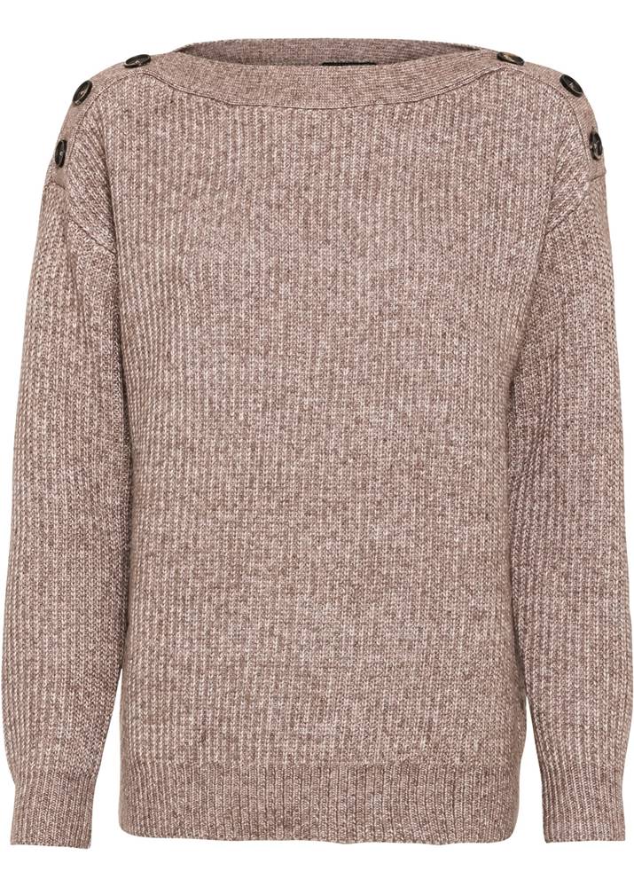 bonprix Oversize svetr s knoflíky