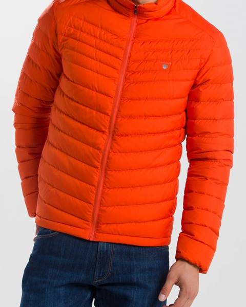 Oranžová bunda gant