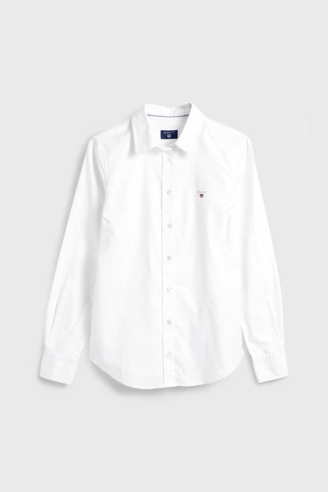 gant Košile  Stretch Oxford Solid Slim Shirt