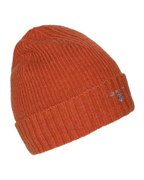 Oranžová čepice gant