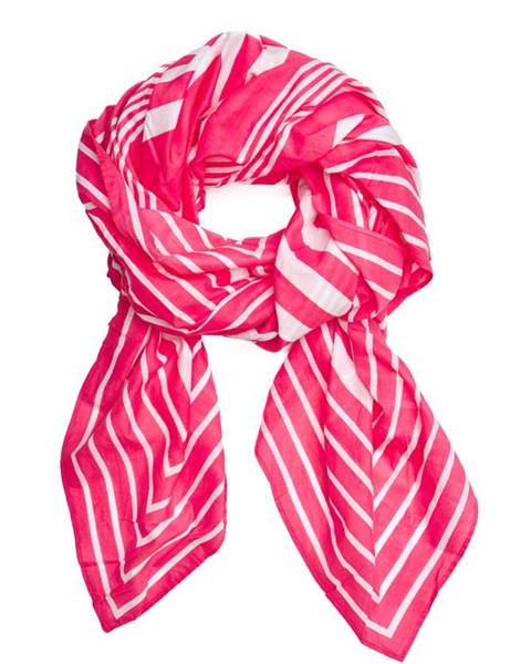 Růžová šála gant