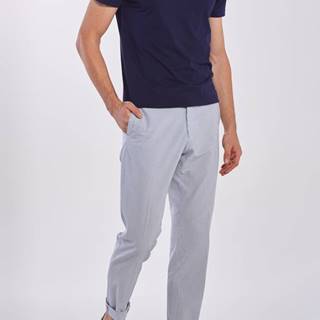 Kalhoty  D2. Seersucker Pant With Cuff