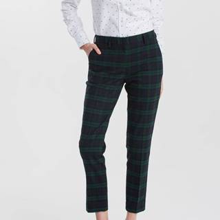 Kalhoty Gant O1.Washable Black Watch Pants