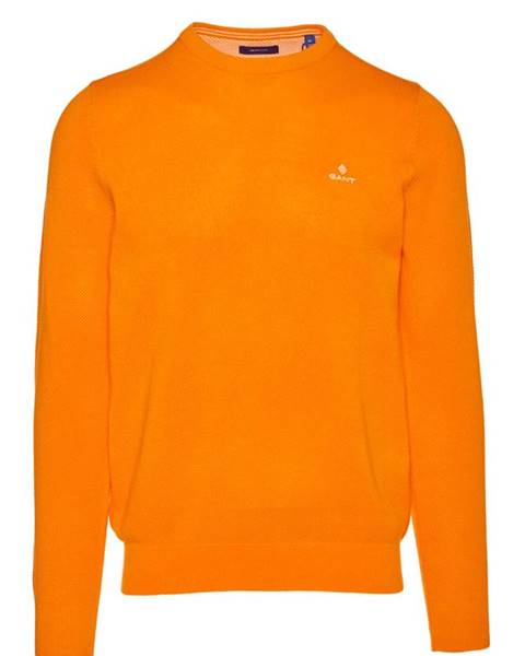 Oranžový svetr gant