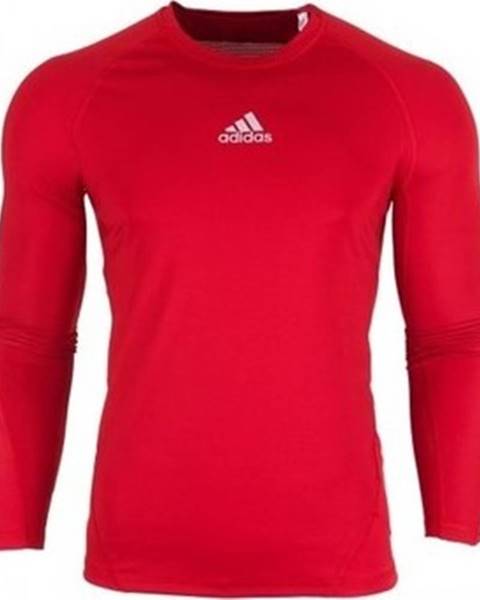 Červené tričko adidas