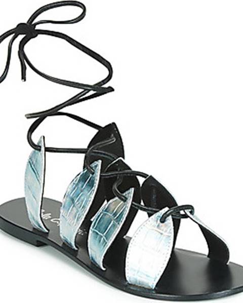Stříbrné sandály Lola Espeleta