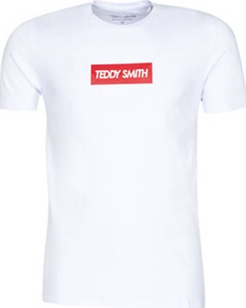 Bílé tričko Teddy Smith