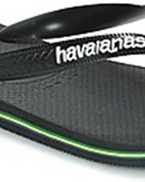 Černé pantofle havaianas