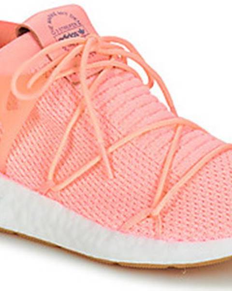Růžové tenisky adidas