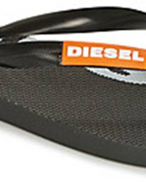 Černé pantofle Diesel