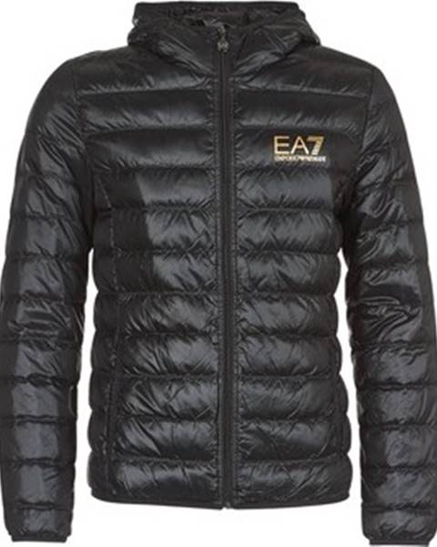 Černá bunda Emporio Armani EA7