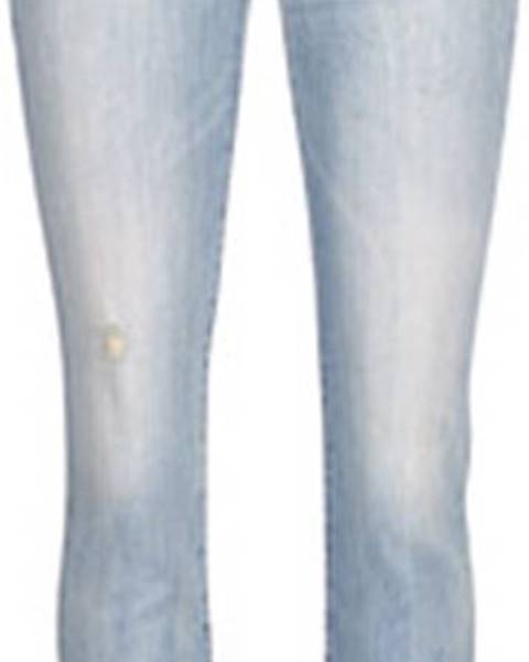 Modré kalhoty Armani Exchange