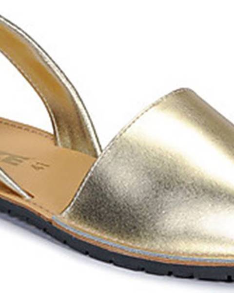 Zlaté sandály So Size