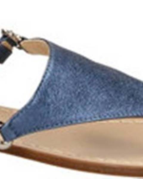 Modré sandály Paolo Ferrara
