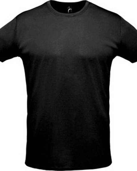 Černé tričko Sols