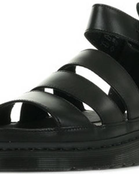 Černé sandály Dr Martens