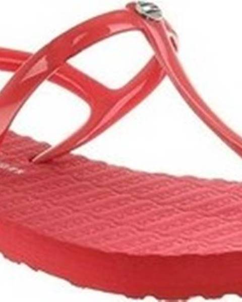 Červené sandály tommy hilfiger