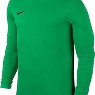 Nike Trička s dlouhými rukávy LS Park VI Jersey Dri Fit Zelená