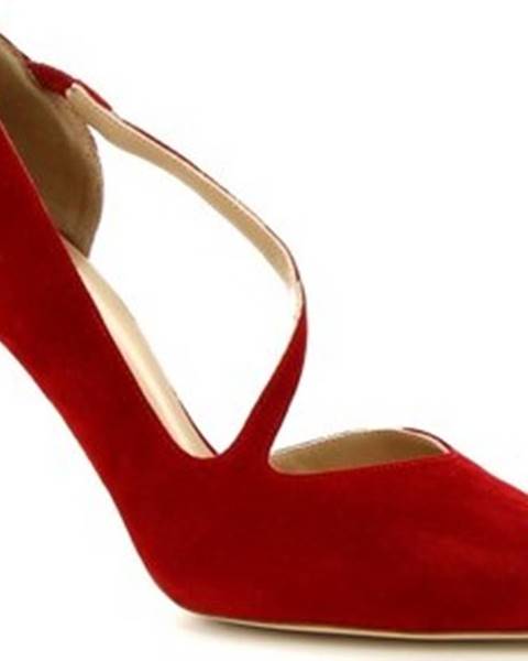 Červené boty Leonardo Shoes