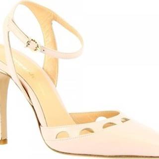 Leonardo Shoes Sandály E1601 NAPPA CIPRIA Růžová