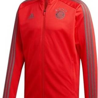 adidas Teplákové bundy Bayern Monachium Training Jacket Červená