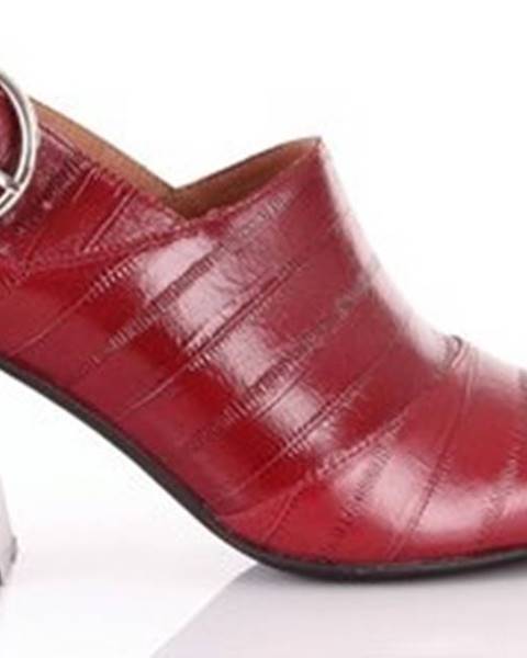 Červené boty Jeffrey Campbell