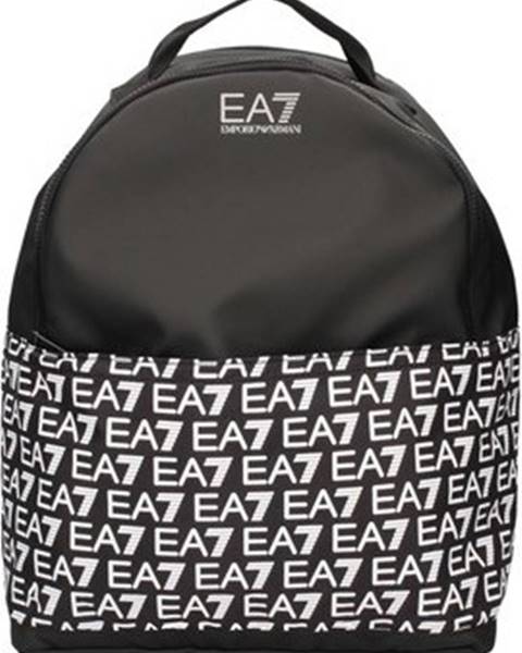 Černý batoh Emporio Armani EA7