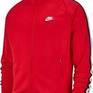 Nike Teplákové bundy Nsw N98 Červená