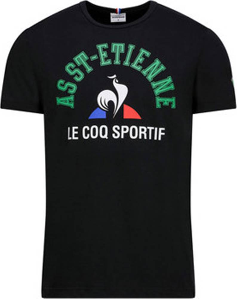 Le Coq Sportif Le Coq Sportif Trička s krátkým rukávem Asse Fanwear Tee SS N°2 Černá