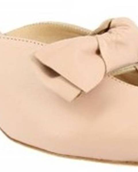 Růžové sandály Leonardo Shoes