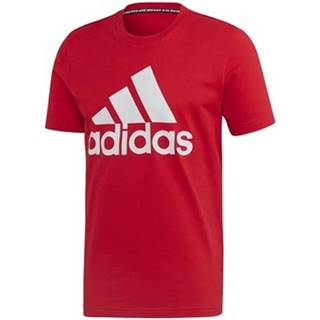 adidas Trička s krátkým rukávem MH Bos Tee Červená