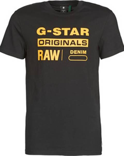 Černé tričko G-Star RAW
