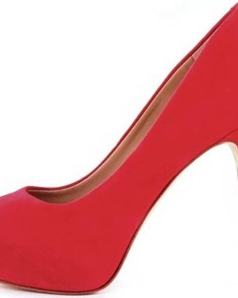 Červené boty Guess
