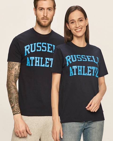 Modrý top Russell Athletic