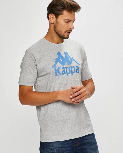 Šedé tričko Kappa