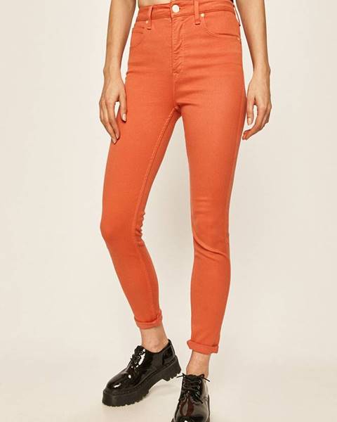 Oranžové kalhoty lee