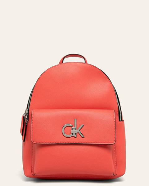 Oranžový batoh Calvin Klein