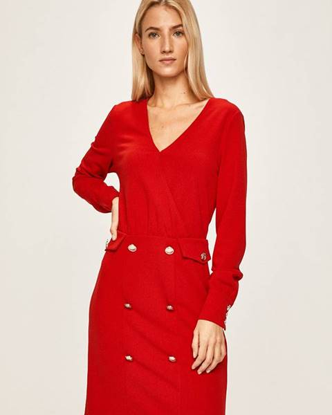 Červené šaty Morgan
