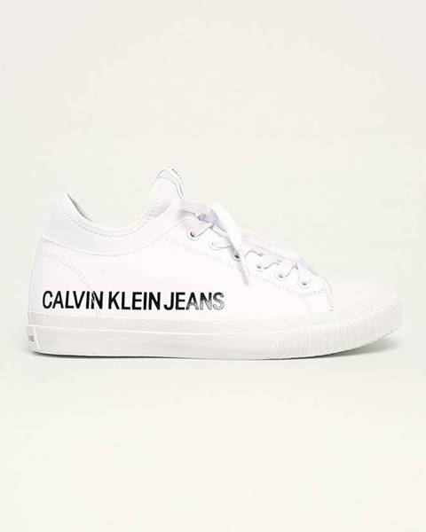 Bílé boty calvin klein jeans