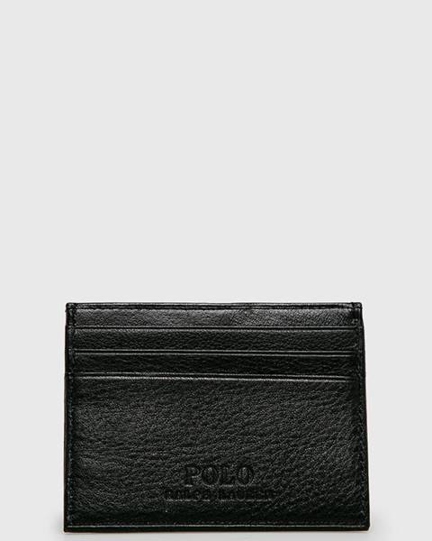 Černá peněženka Polo Ralph Lauren