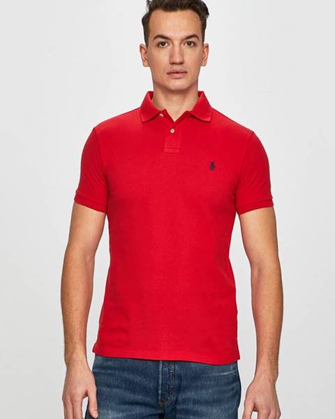 Červené tričko Polo Ralph Lauren