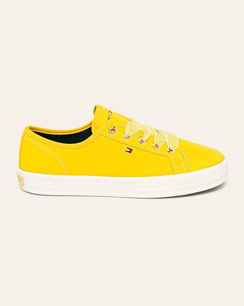 Žluté boty tommy hilfiger