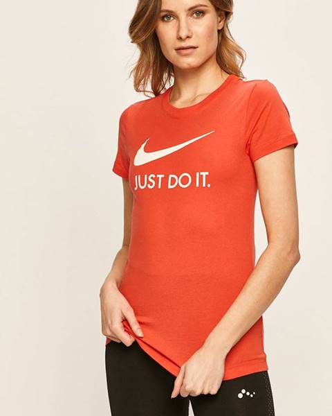 Červený top Nike Sportswear
