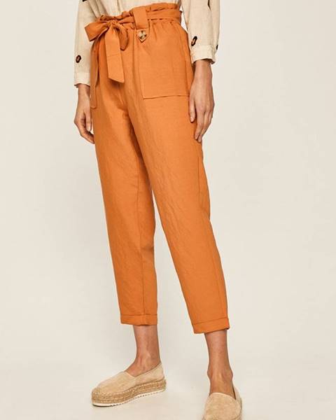 Oranžové kalhoty ANSWEAR