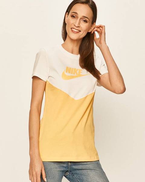 Žlutý top Nike Sportswear