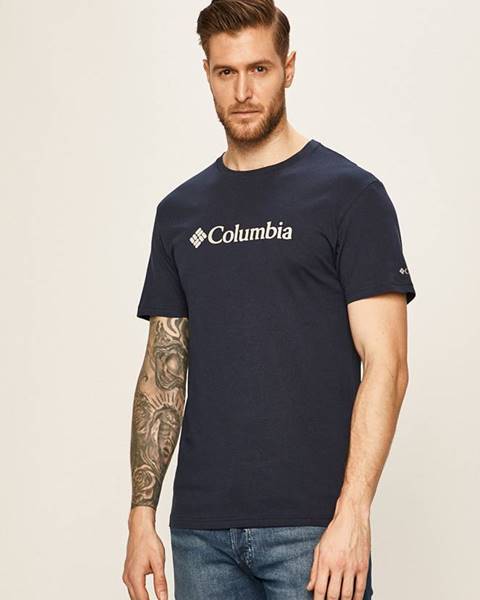 Modré tričko columbia