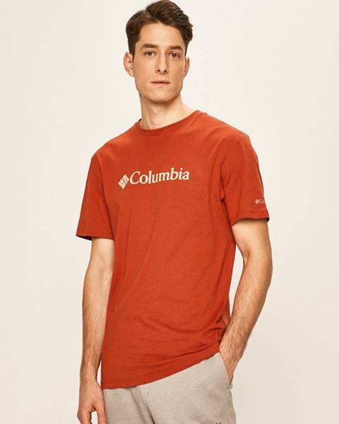 Červené tričko columbia