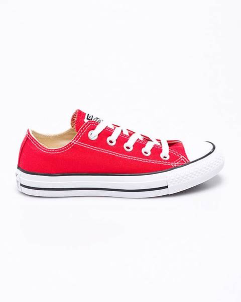 Červené boty converse